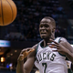 Illustration for article titled A Video Of Kevin Garnett Yelling A Bunch Got Thon Maker Inspired To Start Kicking Ass In The Playoffs